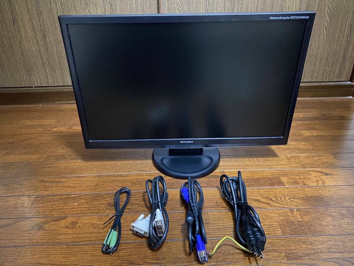 送料無料 27インチワイド 中古液晶モニター 三菱 MITSUBISHI RDT273WLM