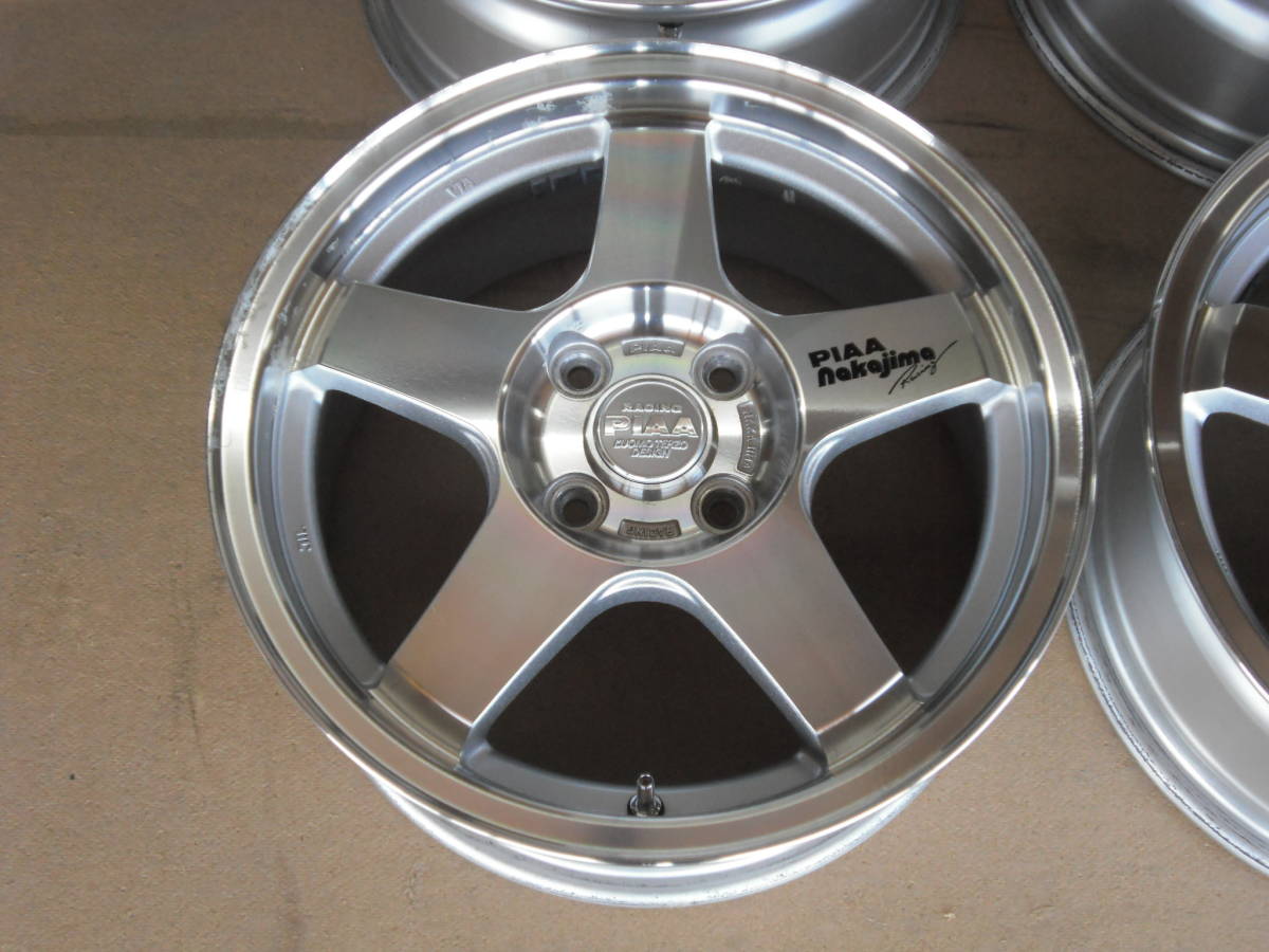 希少 軽量 PIAA nakajima racing 15×6.5+43