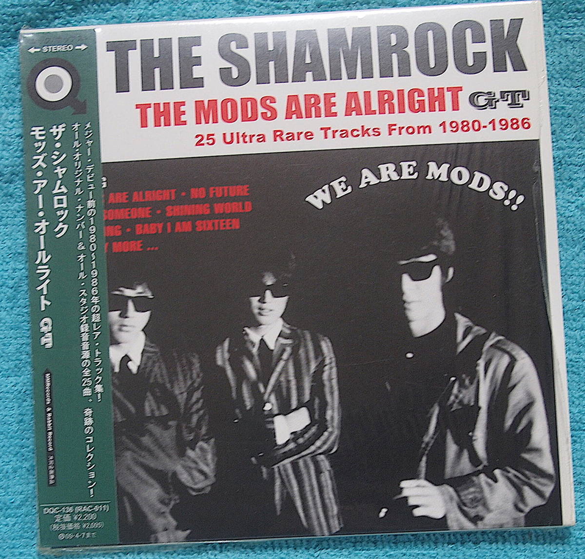 完全限定生産紙ジャケットcd The Shamrock ザ シャムロック The Mods Are Alright Gt 1980 1986 モッズ Mods 全25曲収録 の落札情報詳細 ヤフオク落札価格情報 オークフリー スマートフォン版
