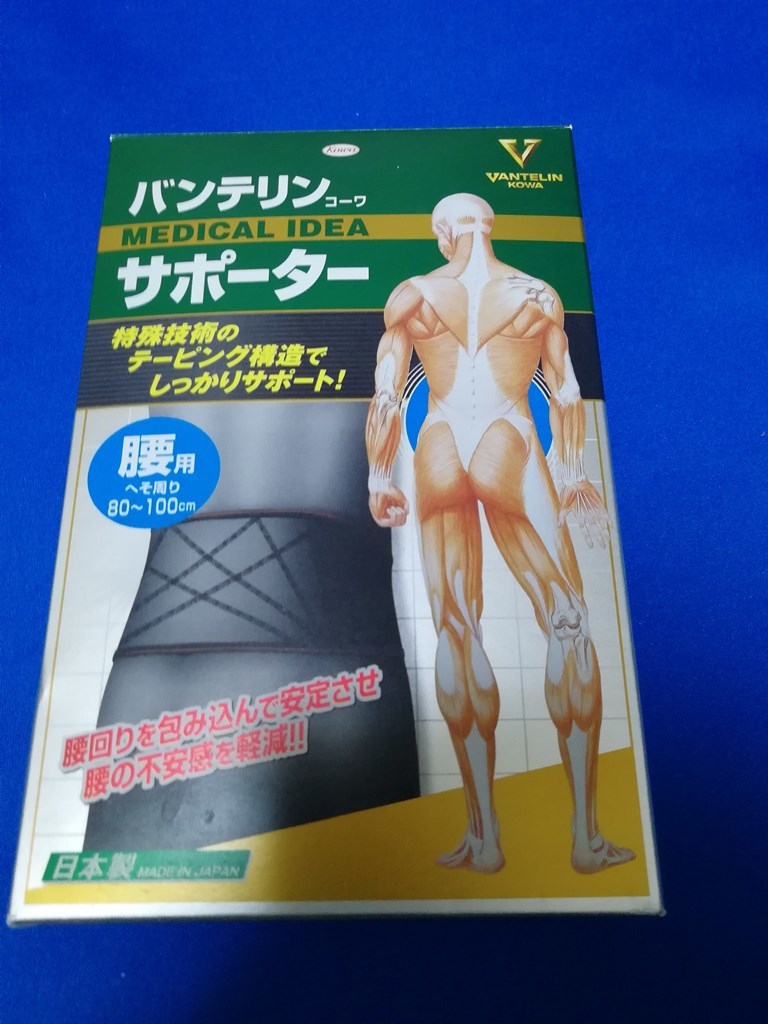 バンテリンサポーター 腰用 ブラック 大きめサイズ 胴囲80 100cm の落札情報詳細 ヤフオク落札価格情報 オークフリー スマートフォン版
