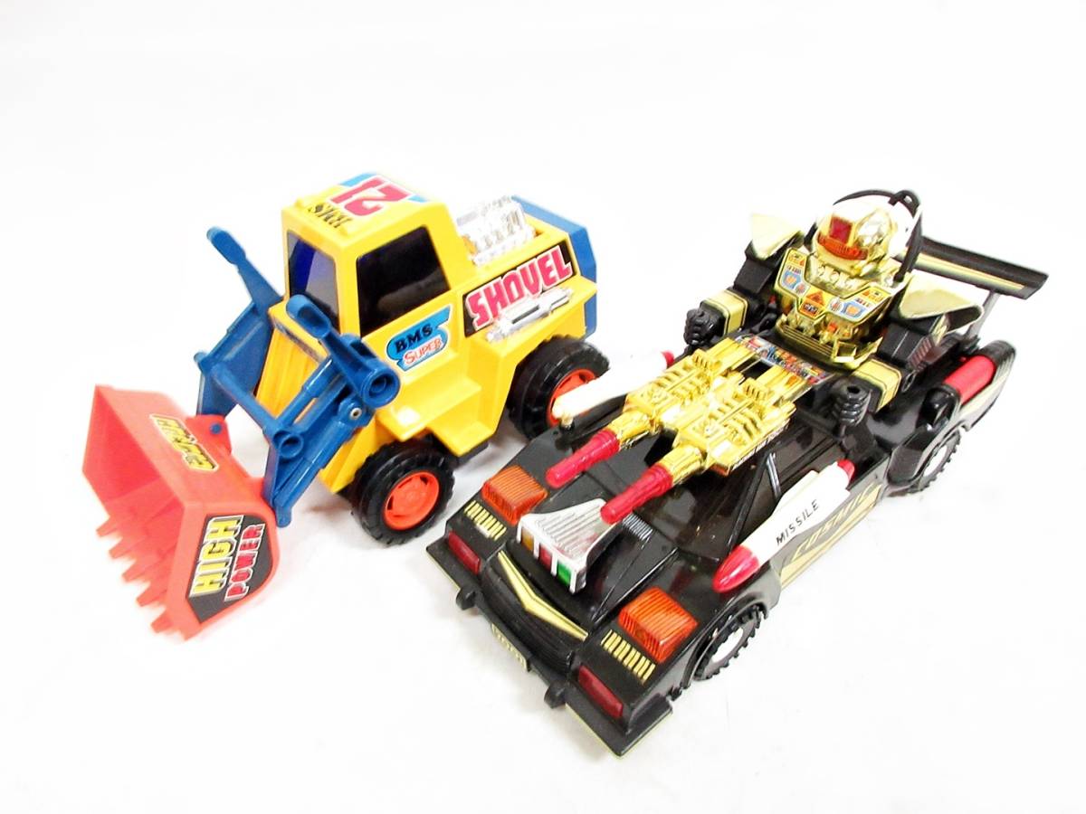 02 66 16 Y ヨネザワ ビックマシン ハイパワーショベル バンダイ ガンボール シャープガン 他 まとめ セット 玩具 箱付 旭66 の落札情報詳細 ヤフオク落札価格情報 オークフリー スマートフォン版