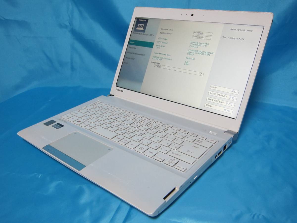 東芝 - TOSHIBA 東芝 dynabook Core i7 4710MQ ASCII.jp：13.3型ノート「dynabook R73」はCore i7-4710MQで