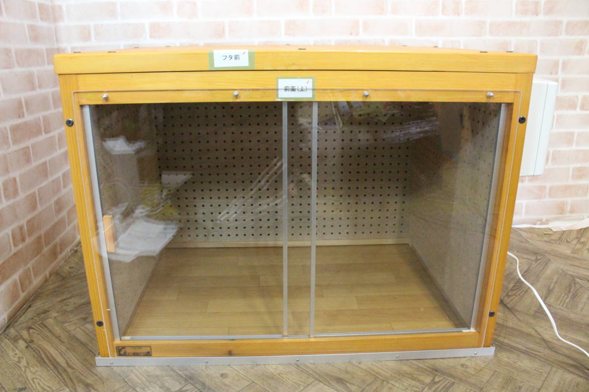 未使用 犬小屋製作工房k 防音ケージ 約高さ76 5 幅116 5 奥行73cm ロスナイ付き W 6176 の落札情報詳細 ヤフオク落札価格情報 オークフリー スマートフォン版