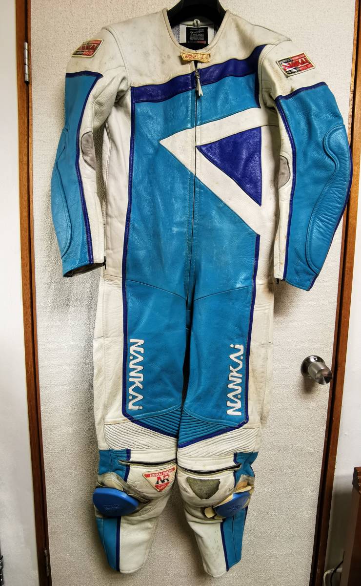 NANKAI レーシングスーツ NR RACING LL 年代物 とりあえず格安の皮