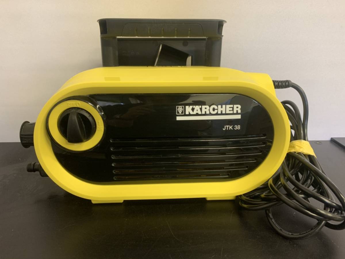 良品 Karcher ケルヒャー 家庭用高圧洗浄機 ジャパネットたかたモデル Jtkー38 の落札情報詳細 ヤフオク落札価格情報 オークフリー スマートフォン版
