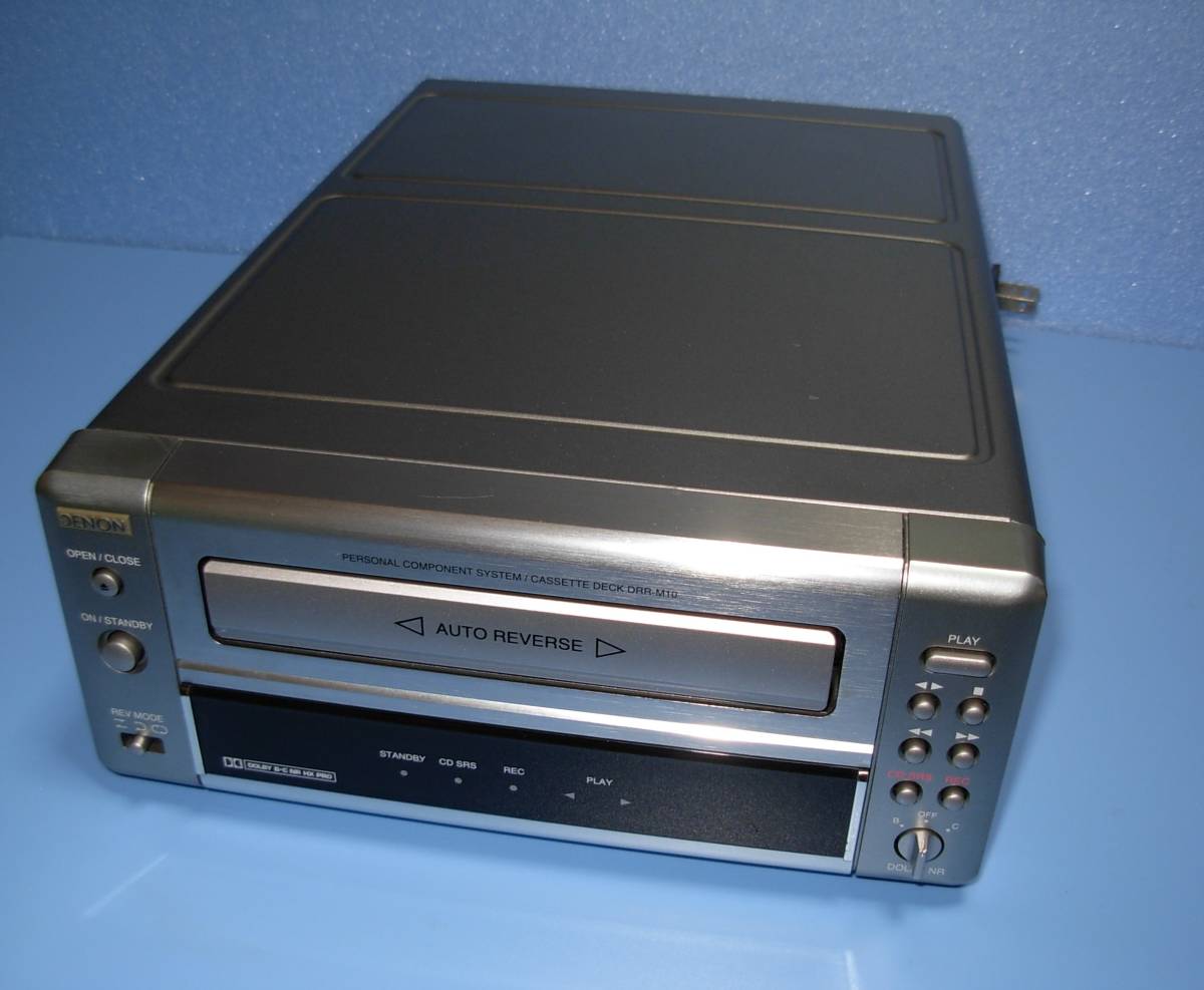 DENON DRR－M10 オートリバースカセットデッキ ベルト交換済