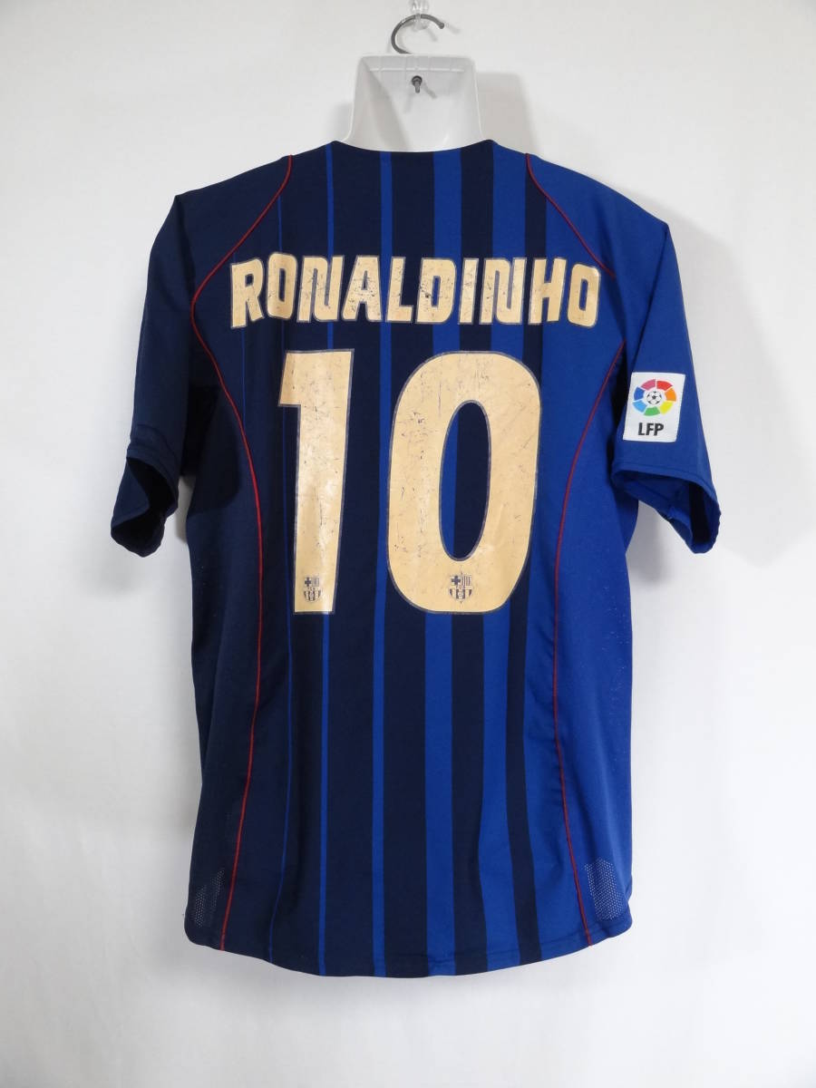 バルセロナ #10 RONALDINHO ロナウジーニョ 04/05 アウェイ