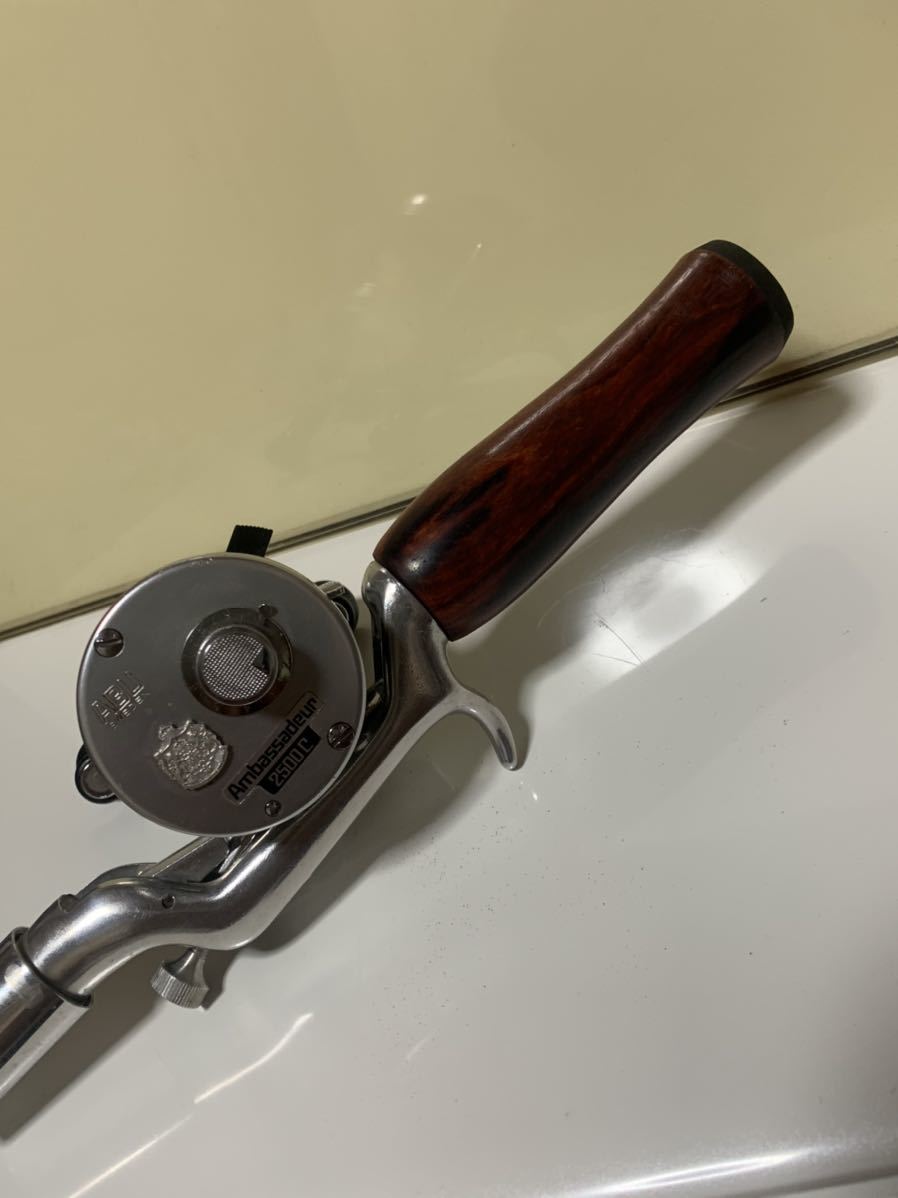 ハンドメイド ウッドグリップ 紅木 トップウォーター 渓流フィネス