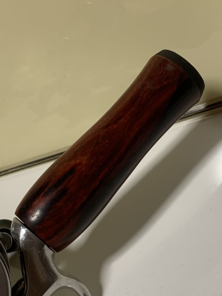 ハンドメイド ウッドグリップ 紅木 トップウォーター 渓流フィネス