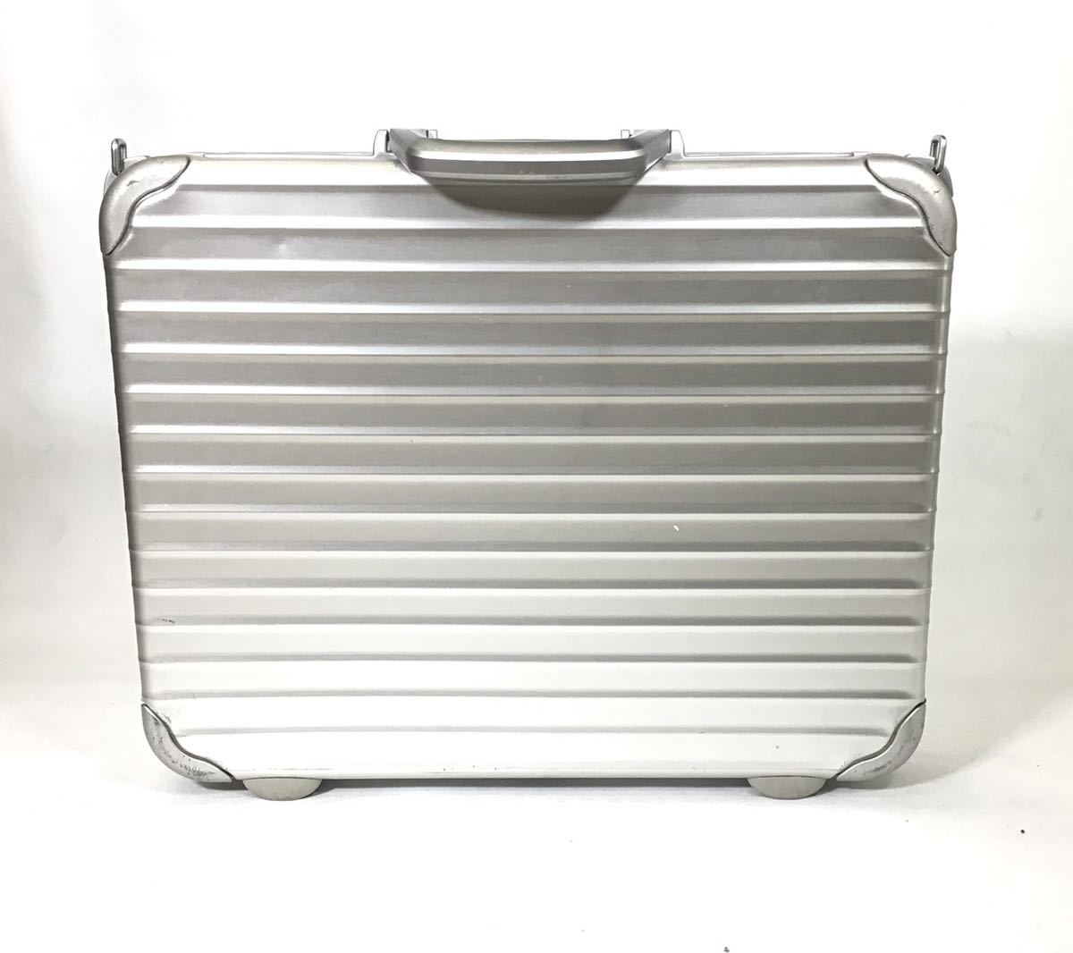 RIMOWA アルミニウム アタッシュケース シルバー（希少】リモワ