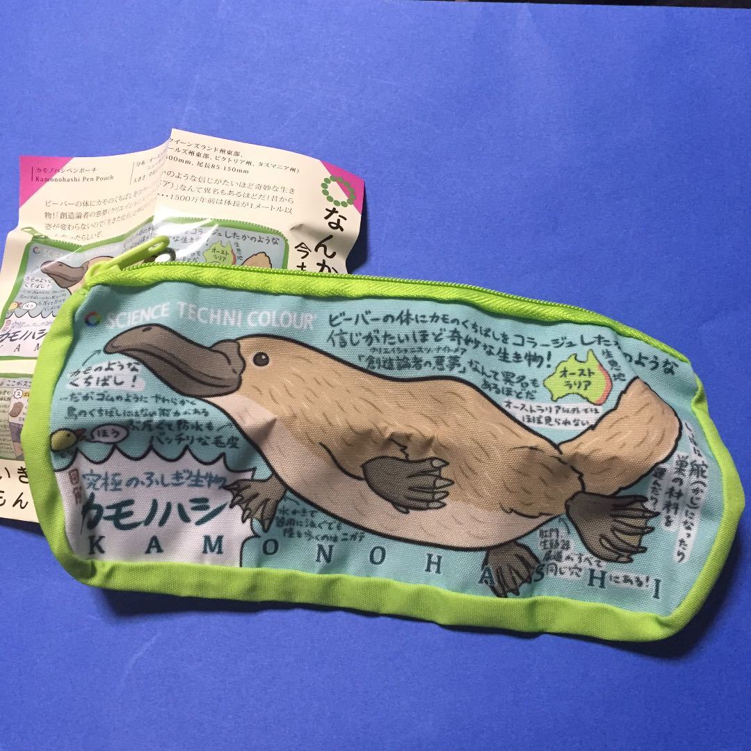 新品 なんかへんな生きもの 図解 カモノハシペンポーチ いきもん ガチャ の落札情報詳細 ヤフオク落札価格情報 オークフリー スマートフォン版