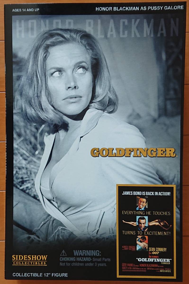 新品 サイドショー Sideshow 12インチフィギュア 007 Goldfinger オナー ブラックマン プッシー ガロア Honor Blackman As Pussy Galore の落札情報詳細 ヤフオク落札価格情報 オークフリー スマートフォン版