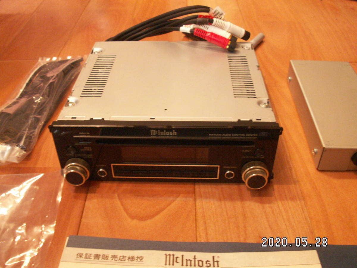 McIntosh MDA4000 ステレオアンプCDチェンジーセット
