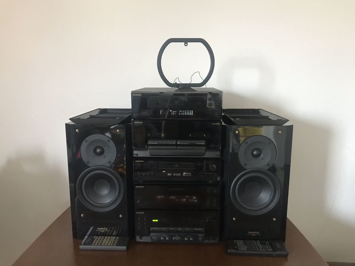 KENWOOD システムコンポ 【A-E7】【DM-E9】【X-ME7】スピーカー【LS-E7