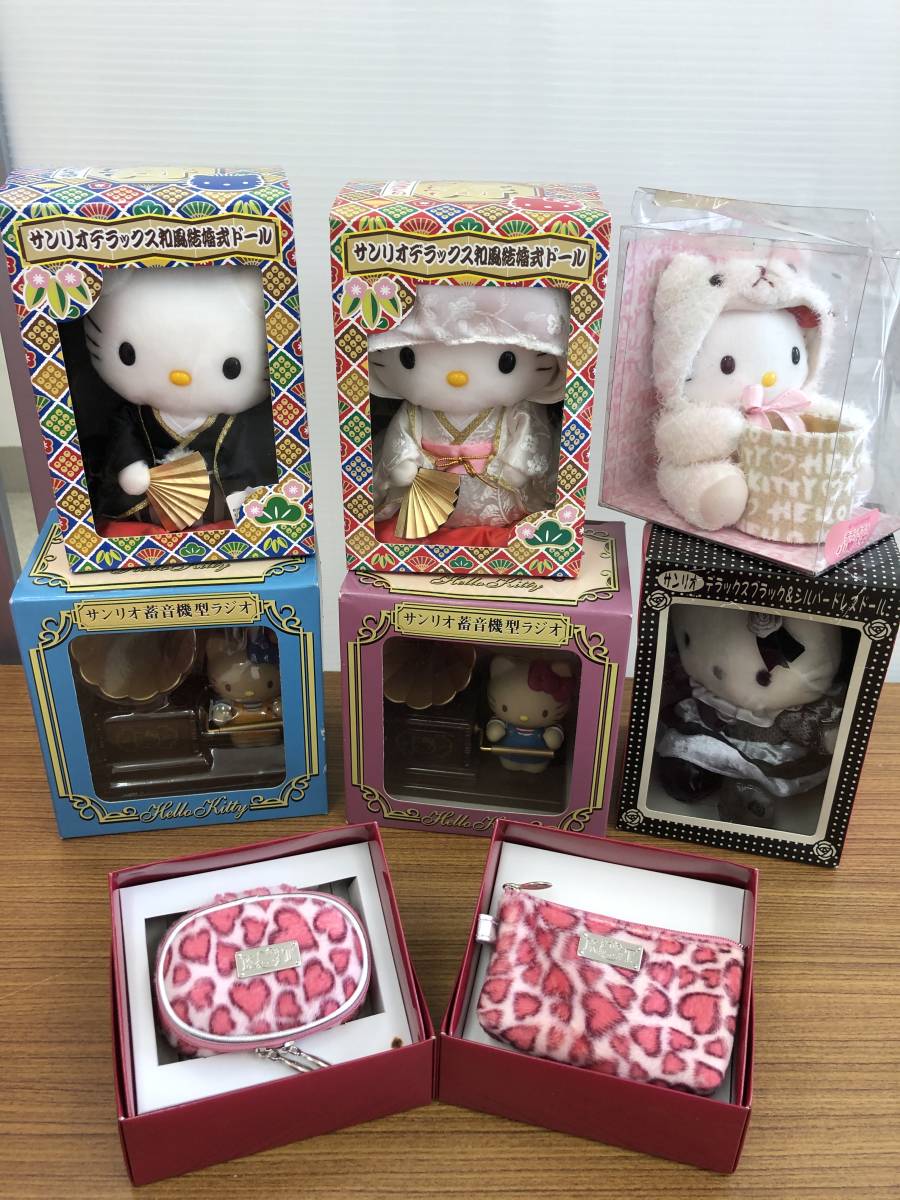サンリオ蓄音機型ラジオ ＃ハローキティちゃん サンリオ ハローキティ