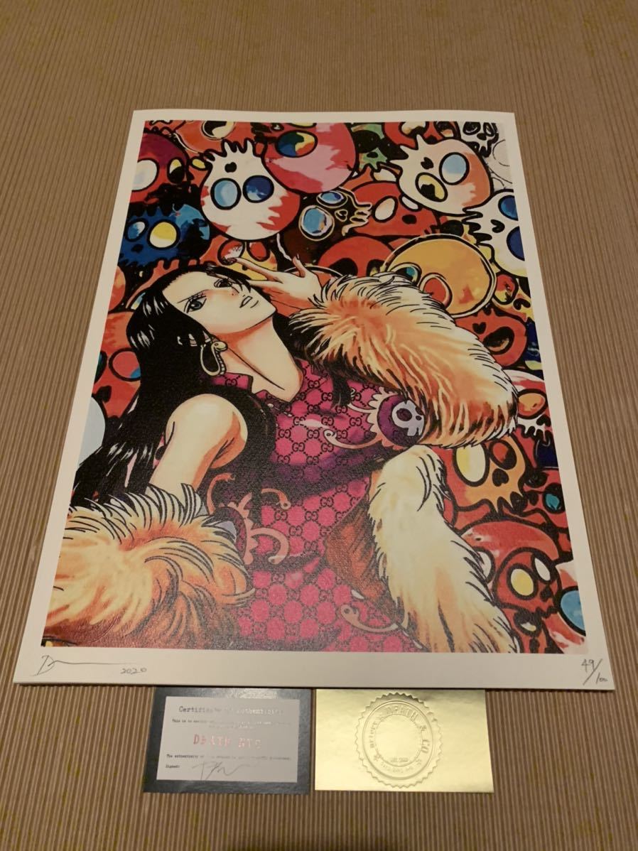 新品 年 希少 世界限定100枚 Death Nyc 村上隆 Supreme Louis Vuitton One Piece 絵 アート シルクスクリーン の落札情報詳細 ヤフオク落札価格情報 オークフリー スマートフォン版