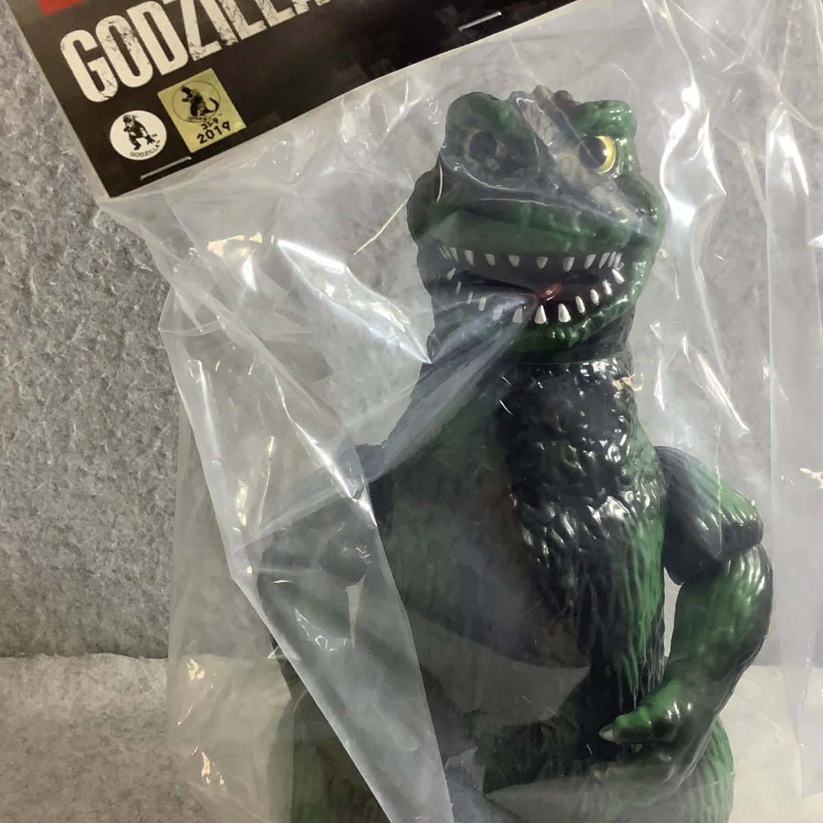 新品】ソフビライフ ジャイアント プリティ ゴジラ グリーン
