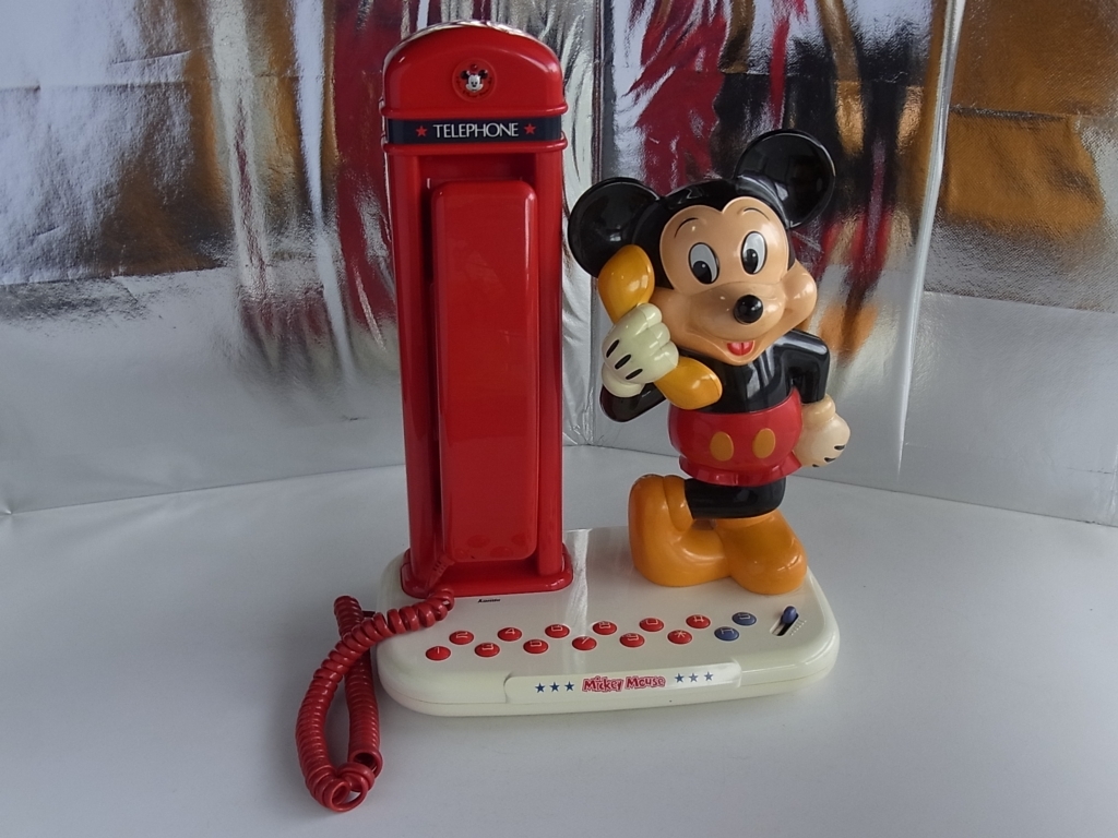 神田通信 ミッキーマウス 電話機 テレフォン Dk 642 Mickey Mouse 箱付 簡単な動作確認済み の落札情報詳細 ヤフオク落札価格情報 オークフリー スマートフォン版