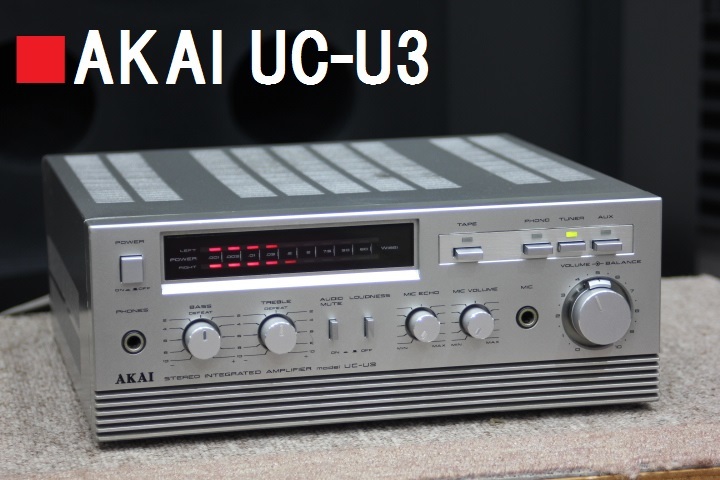 □美品 AKAI UC-U3 プリメインアンプの落札情報詳細 - Yahoo