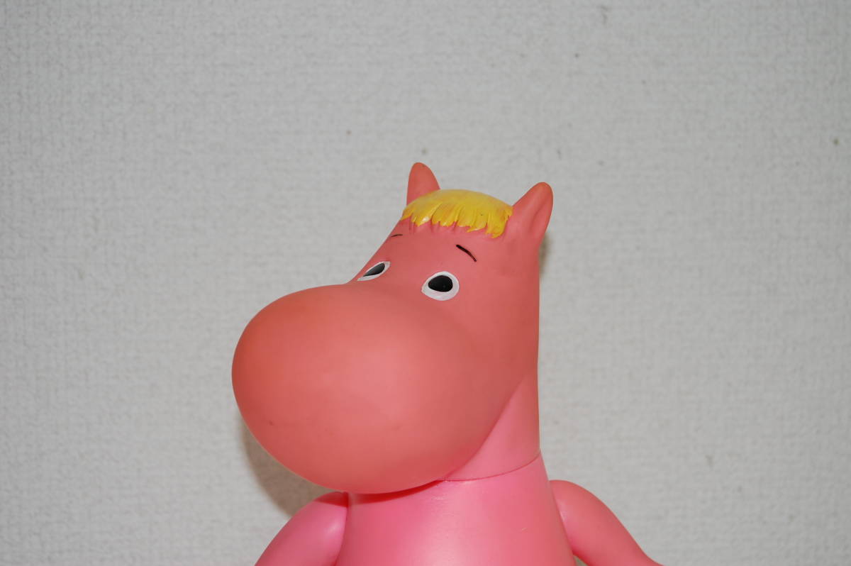 希少品 MOOMIN CHARACTES ノンノン ソフビ製人形 ムーミン・シリーズ
