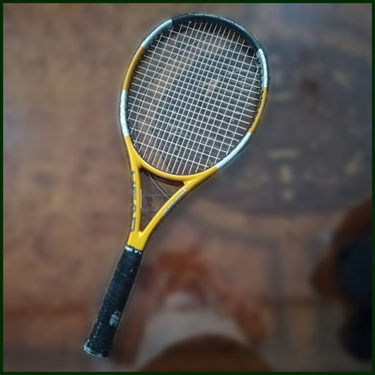 テニス○HEAD○ヘッド テニスラケット LIQUIDMETAL 黄色 中古の落札