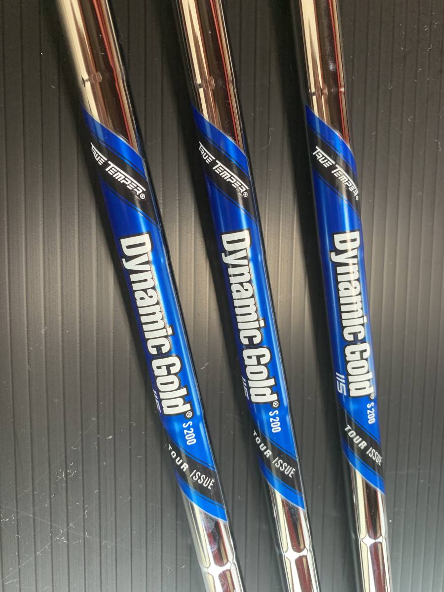 中古 ダイナミックゴールド ツアーイシュー S200 7本セット スリクソン ZXi7 アイアン + ダイナミックゴールドツアーイシュー X100