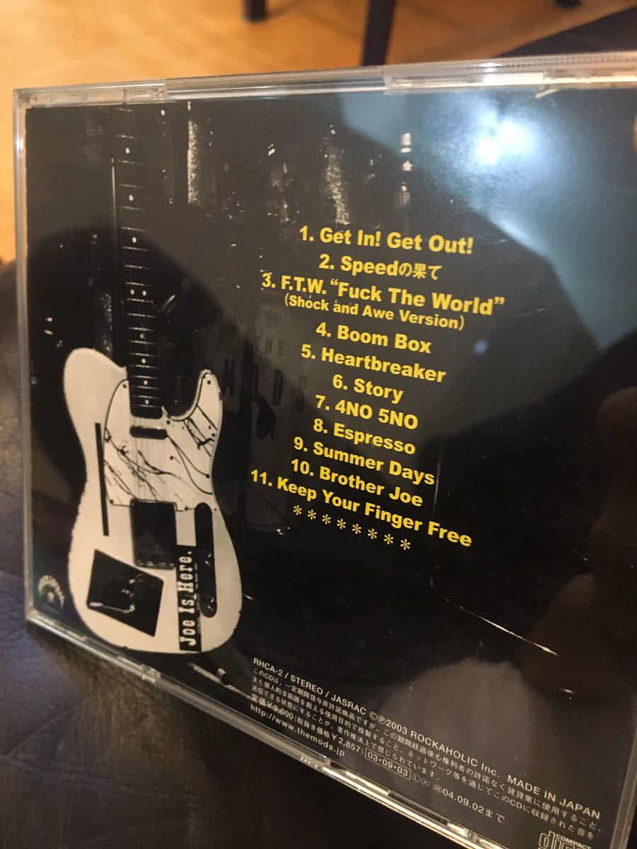 ザ・モッズ　THE MODS / F.T.W. ザ・モッズ THE MODS / F.T.W. 【公式通販】