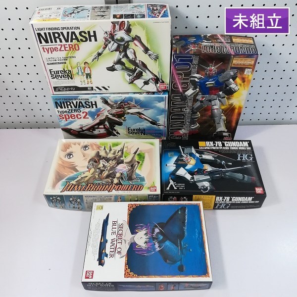 Ml316c 未組立 Hg ガンダム ラストショット エウレカセブン ニルヴァーシュ 他 プラモデル M の落札情報詳細 ヤフオク落札価格情報 オークフリー スマートフォン版