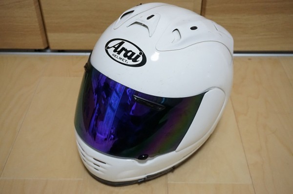Arai Super R Rapide サイズ57・58 おまけあり 激レア○Arai super RAPIDE R(ラパイド) アライ サイズ【57-58cm未満