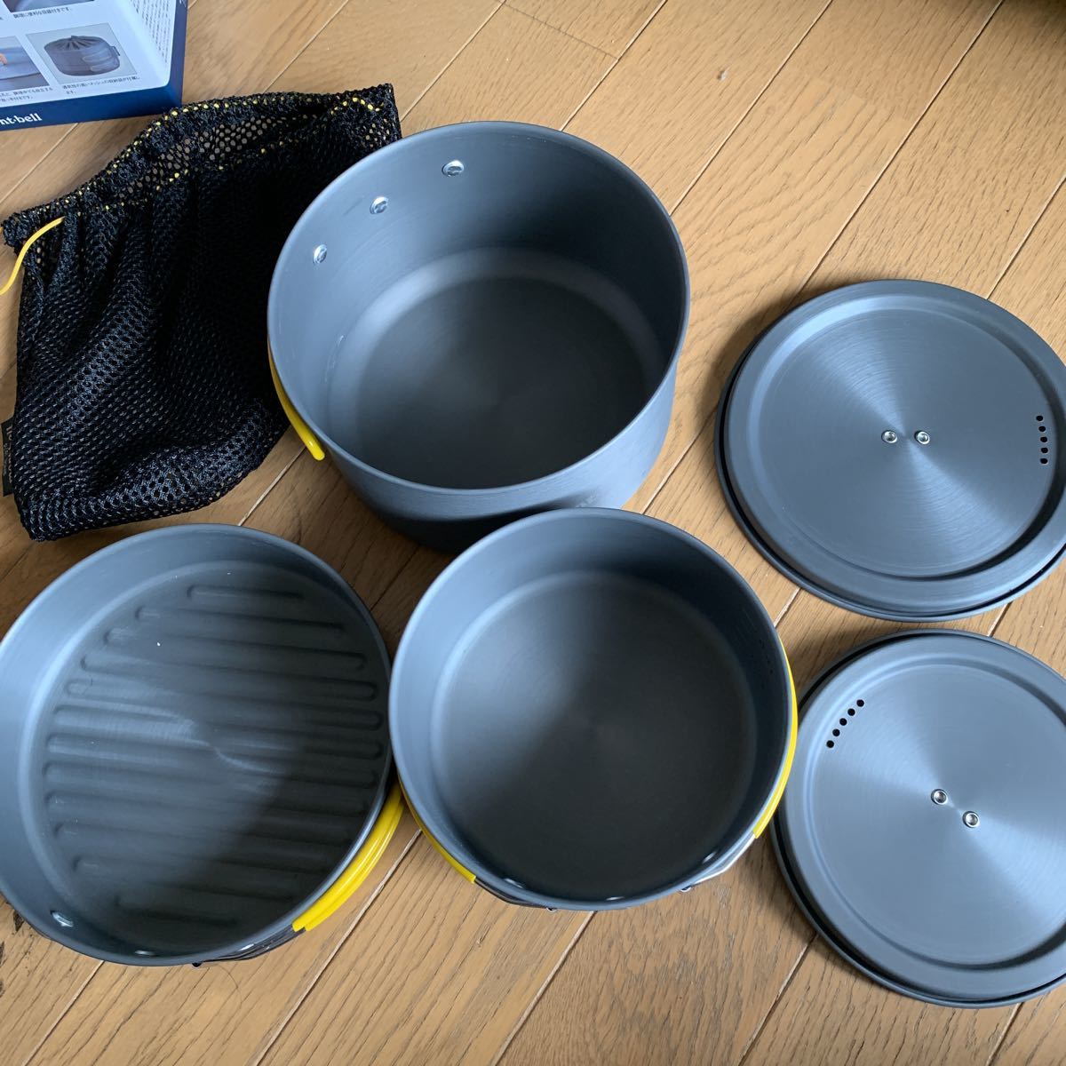 Mont Bell モンベル アルパインクッカー 14 16パンセット の落札情報詳細 ヤフオク落札価格情報 オークフリー スマートフォン版