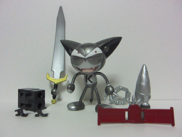 中古】サイボーグクロちゃん フィギュア うちまくりクロちゃん 中古の