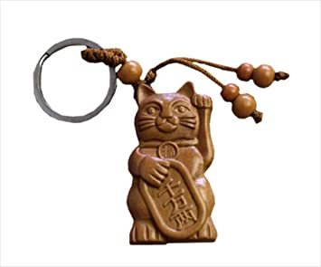 新品 招き猫 ストラップ 招き猫キーホルダー 縁起物 ミニ 左手 恋愛運 金運 お守り 木彫 置物 開運ストラップ の落札情報詳細 ヤフオク落札価格情報 オークフリー スマートフォン版
