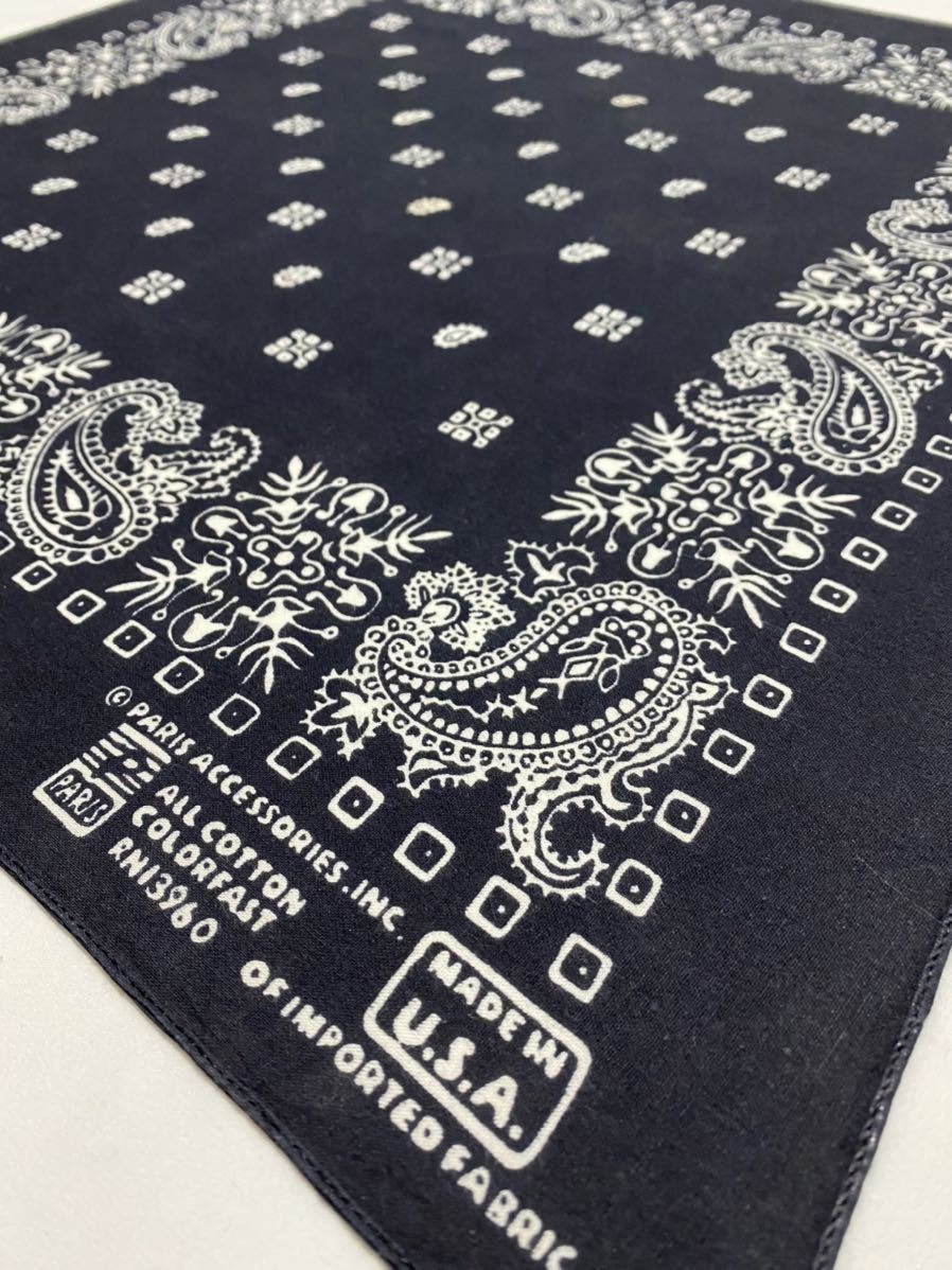 レア色 クッキー ピンク RN13960 USA製 ビンテージバンダナ【M627 レア