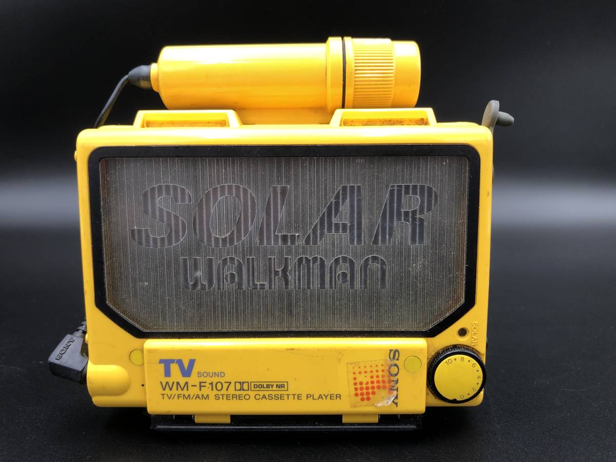 SONY Walkman ソーラー ウォークマン WM-F107 ジャンク品 【公式通販】