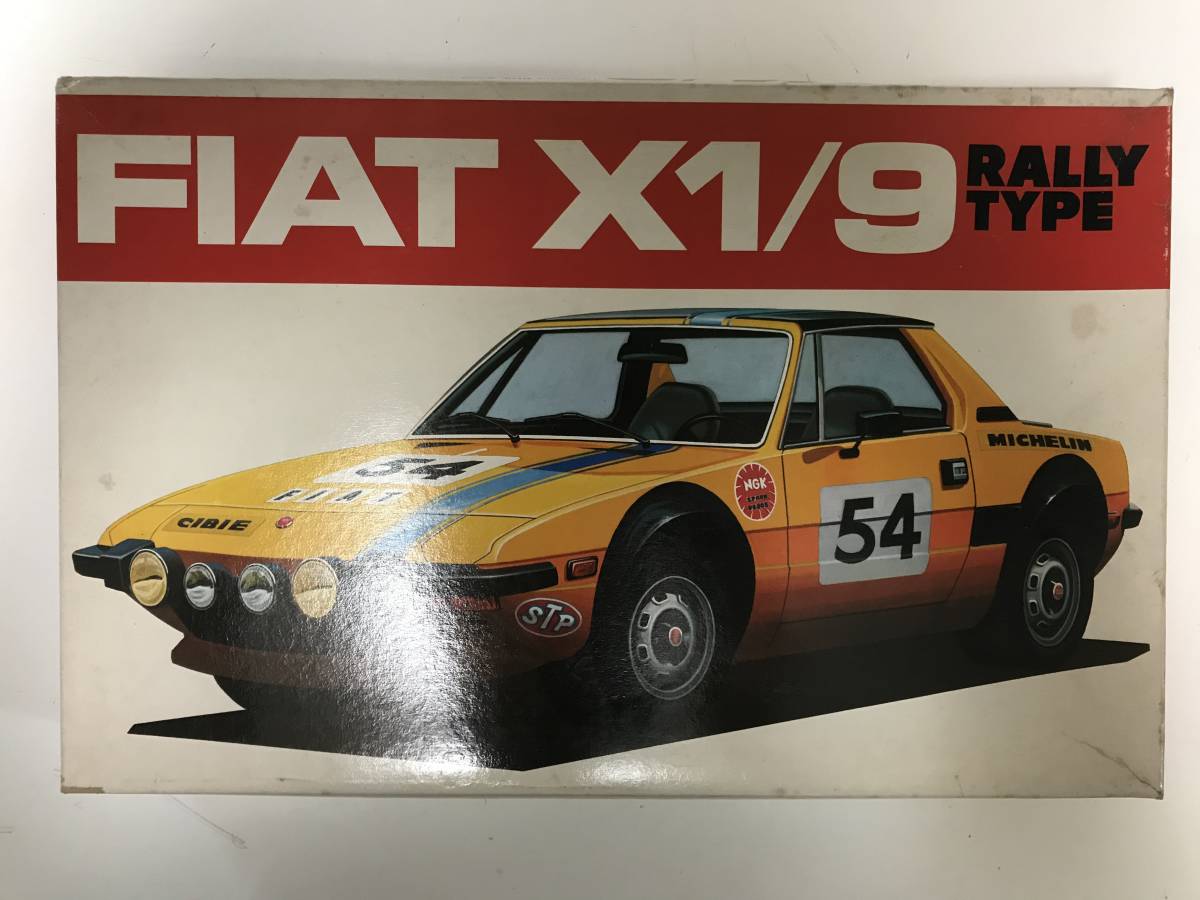 FIATフィアットX1/9 ラリータイプ バンダイ 1/20 未組立 プラモデル