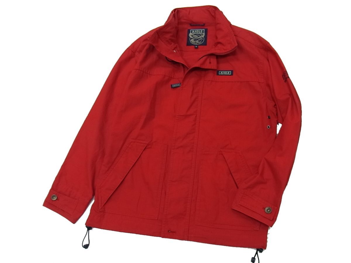 1円 エーグル フィールドジャケット マウンテンパーカー ジップジャケット マンパ メンズ レッド コットンジャケット アウトドア Aigle の落札情報詳細 ヤフオク落札価格情報 オークフリー スマートフォン版