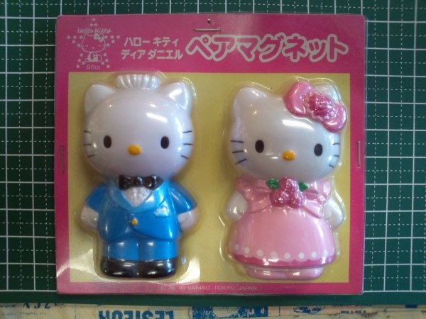 ハローキティ＆ディアダニエル ウエディンマグネット ハローキティ＆ディアダニエル ウエディンマグネット