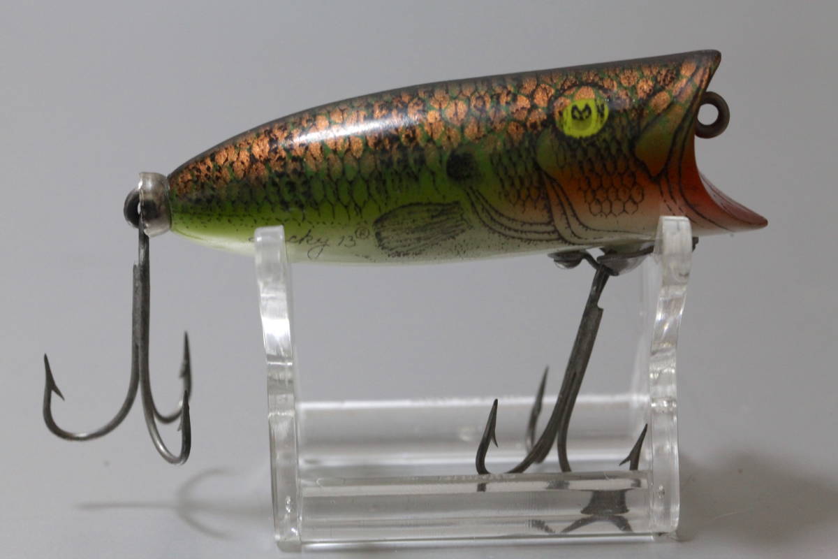 オールド レーベル ベイトフィッシュ ナチュラルプリント 検) ラパラ