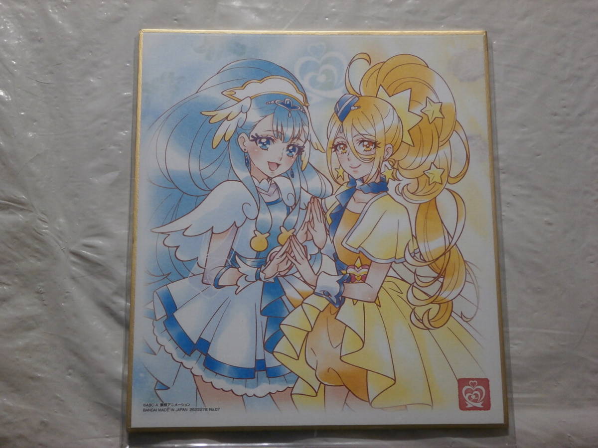 新品 プリキュア キュアアンジュ キュアエトワール 色紙art2 の落札情報詳細 ヤフオク落札価格情報 オークフリー スマートフォン版