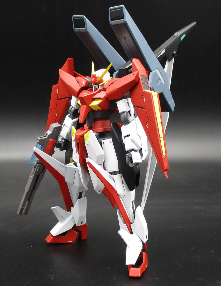Hg 1 144 アリオスガンダム改造 アリオスガンダムアスカロン 塗装済完成品 の落札情報詳細 ヤフオク落札価格情報 オークフリー スマートフォン版