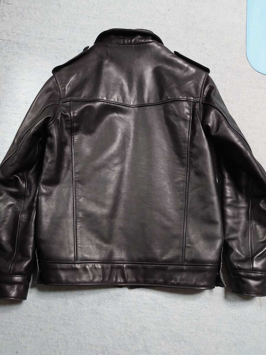 美品　　schott　コアファイター　コラボ　ポリスマン　レザージャケット 美品schottコアファイターコラボポリスマンレザージャケット