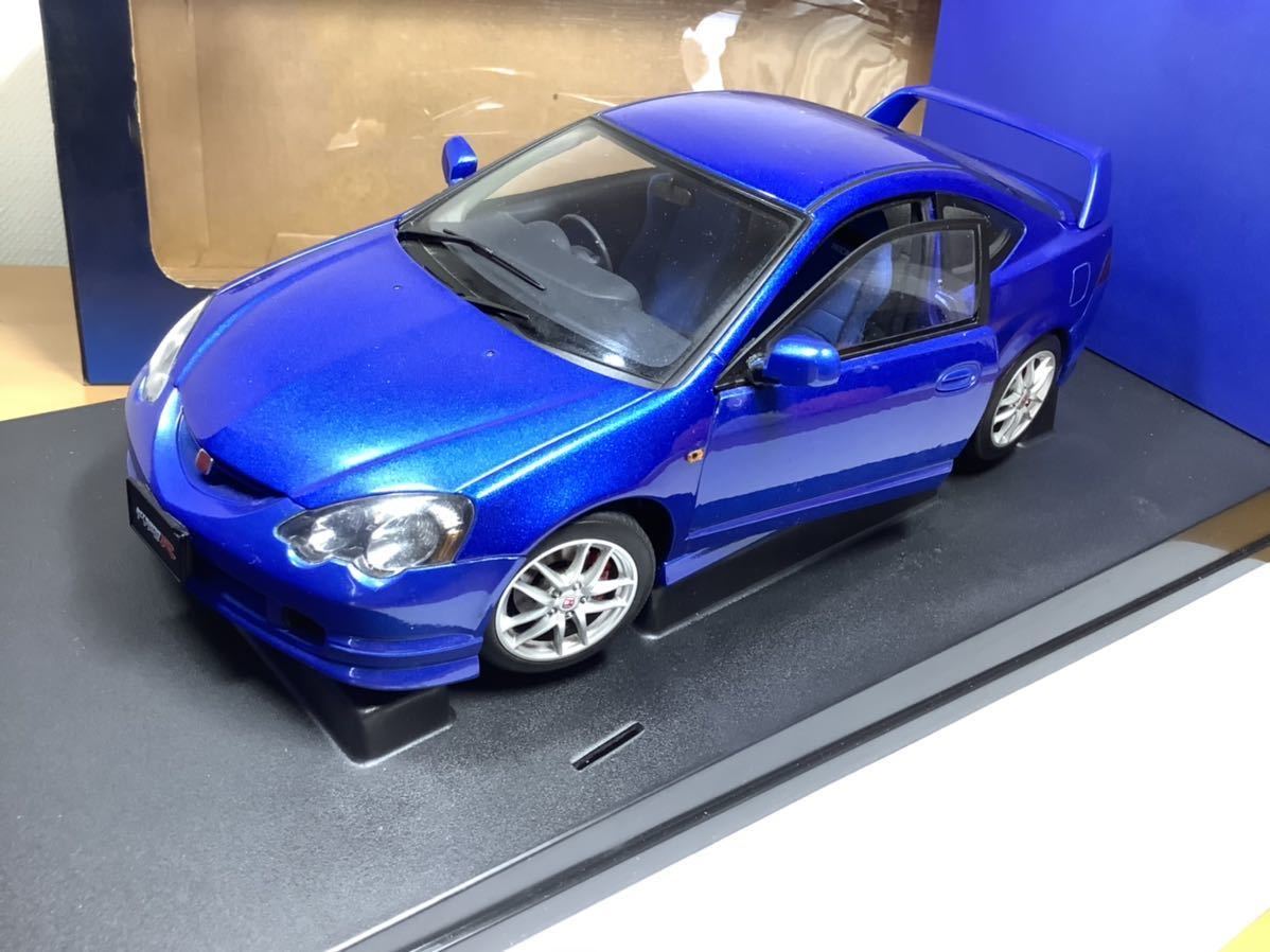絶版! 1/18 AUTOart HONDA INTEGRA TYPE R DC5 Blue 73243/ オート  