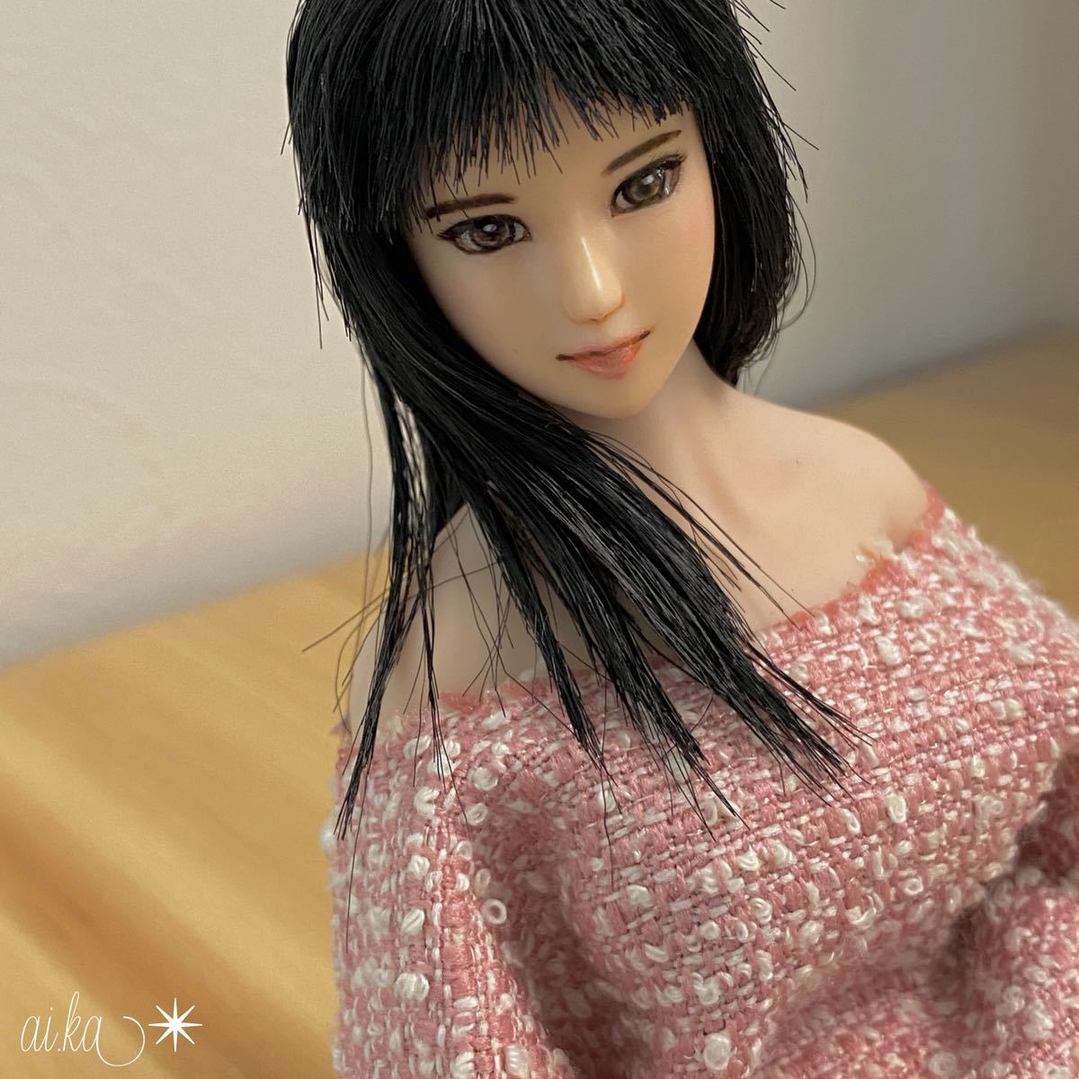 新品本物 Aika カスタムヘッド 1 6ドール オビツ 27 おもちゃ 人形