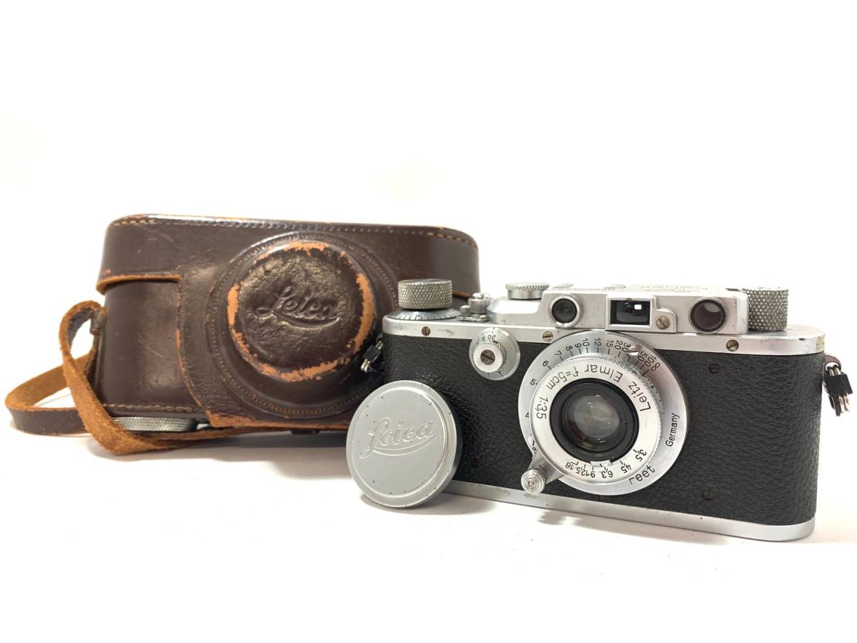 Leica/ライカ IIIa G型(初期/前期) +Elmar/エルマー f＝5cm/50mm 1