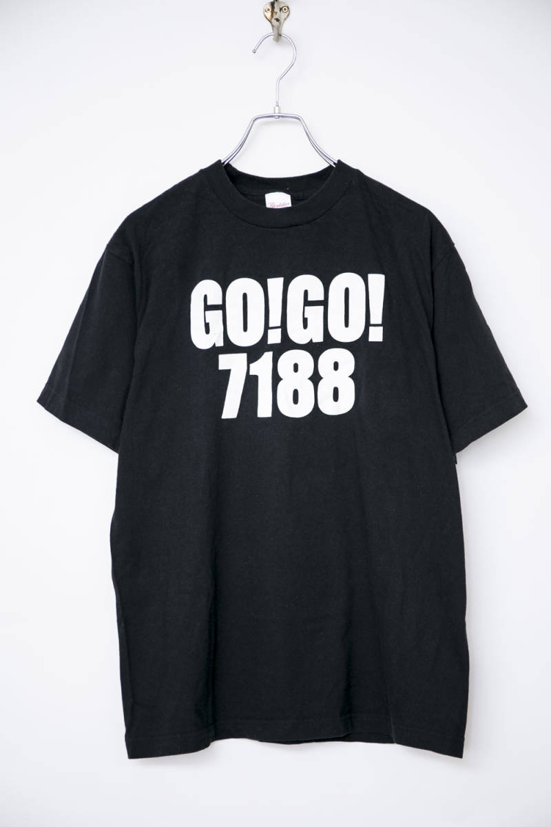 美品　GO!GO!7188 Tシャツ 黒色Mサイズ 60☆7☆74☆GO！GO！7188☆ゴーゴーなないちはちはち☆バンドTシャツ