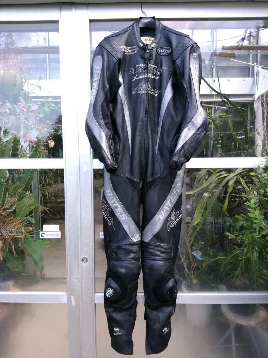 ベイツ BATES 革ツナギ XL 長身の方 レーシングスーツ レザー