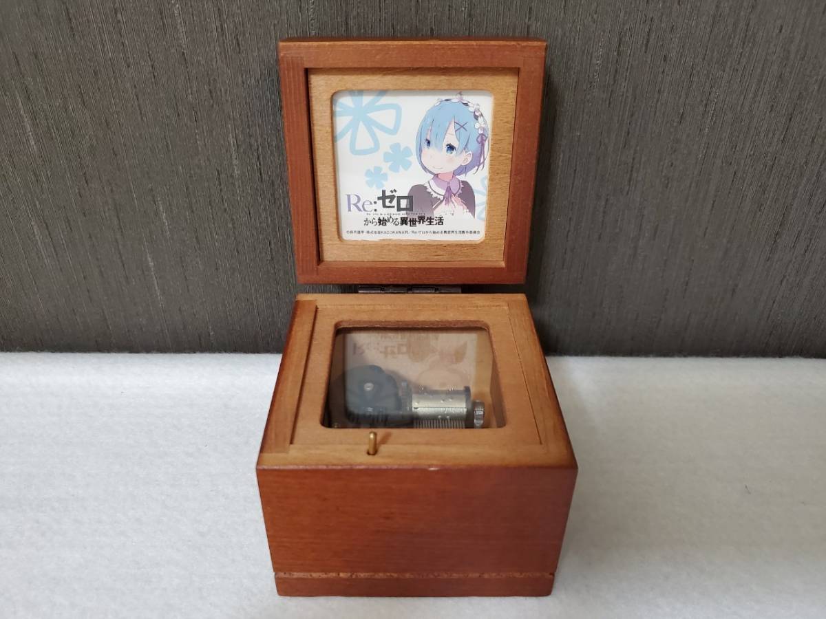 Re:ゼロ レムバースデーオルゴール限定品 reゼロ レム バースデーグッズセット オルゴールのみ