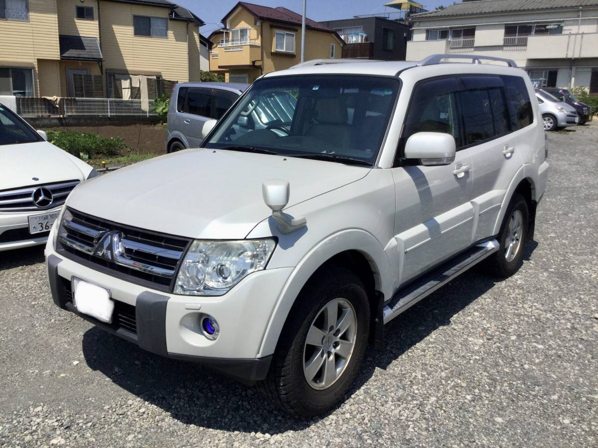 07yパジェロ ロング Exceed 無事故 実走行 車検長r4 4迄 7人乗り 4wd レギュラーガソリン ナビ 地デジ 別スタッドレス付 の落札情報詳細 ヤフオク落札価格情報 オークフリー スマートフォン版