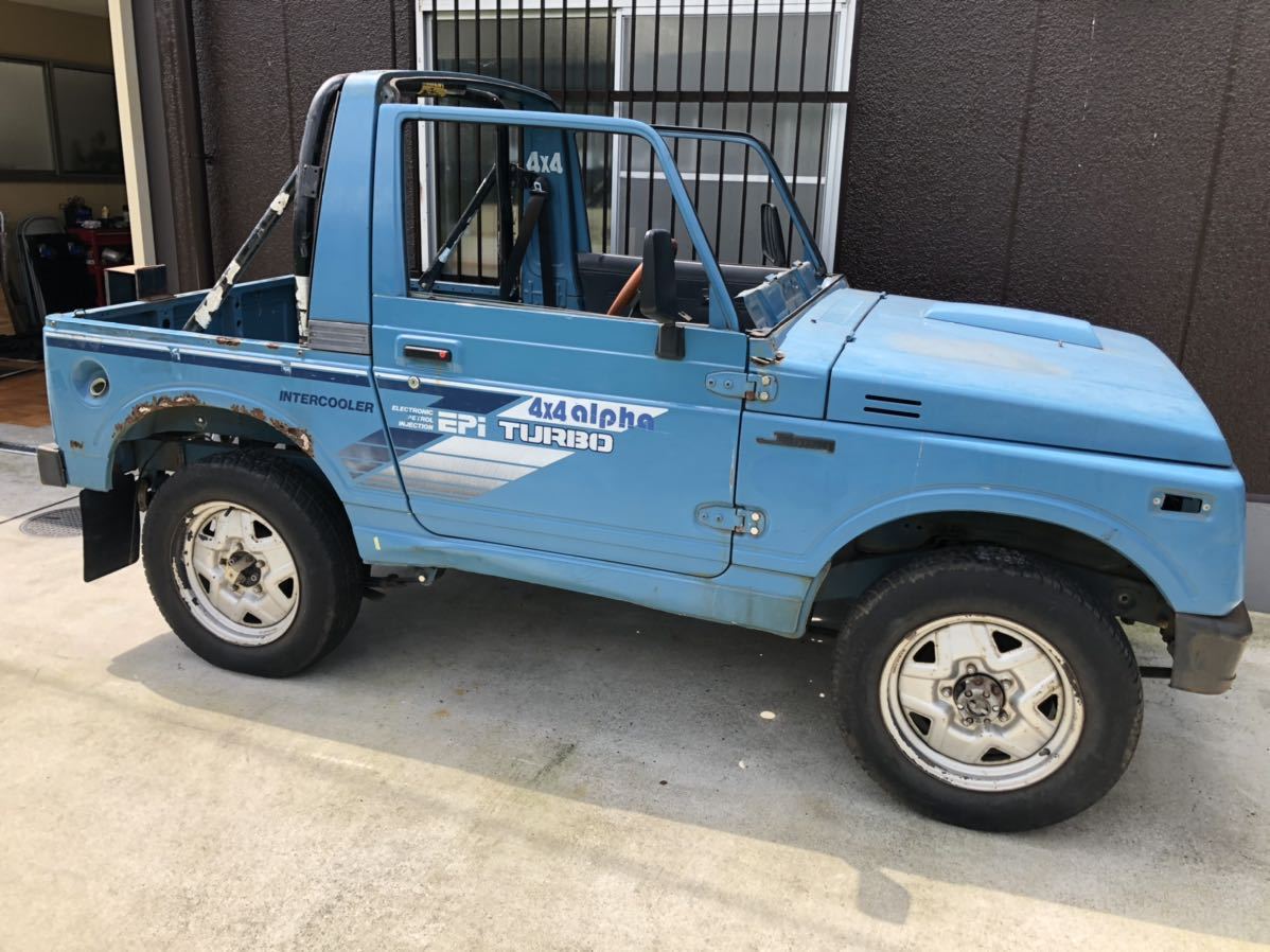 JA71C ジムニー幌ボディー レストア JA11にも どうぞ 大阪よりの落札