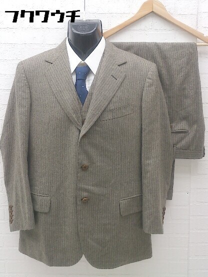 □ DOMENICO CARACENI ドメニコ カラチェニ 総裏地 ストライプ 3B 3